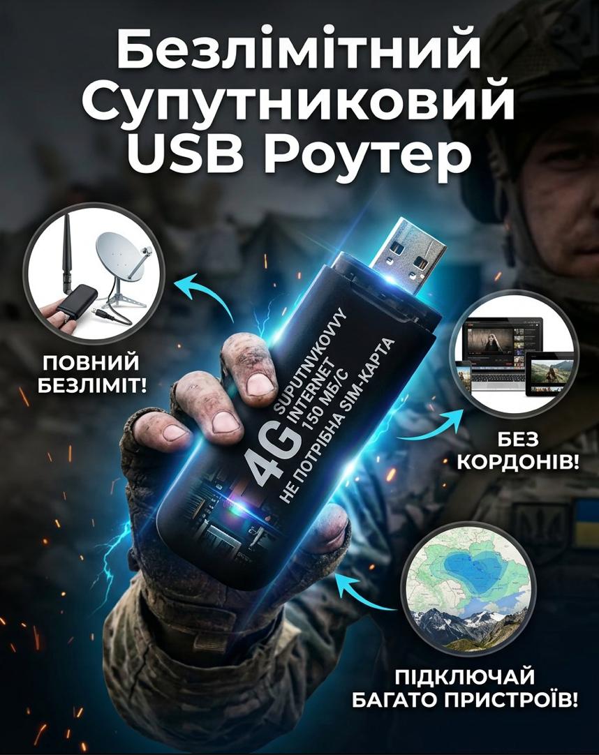 Бездротовий супутниковий USB-адаптер LTE-маршрутизатора