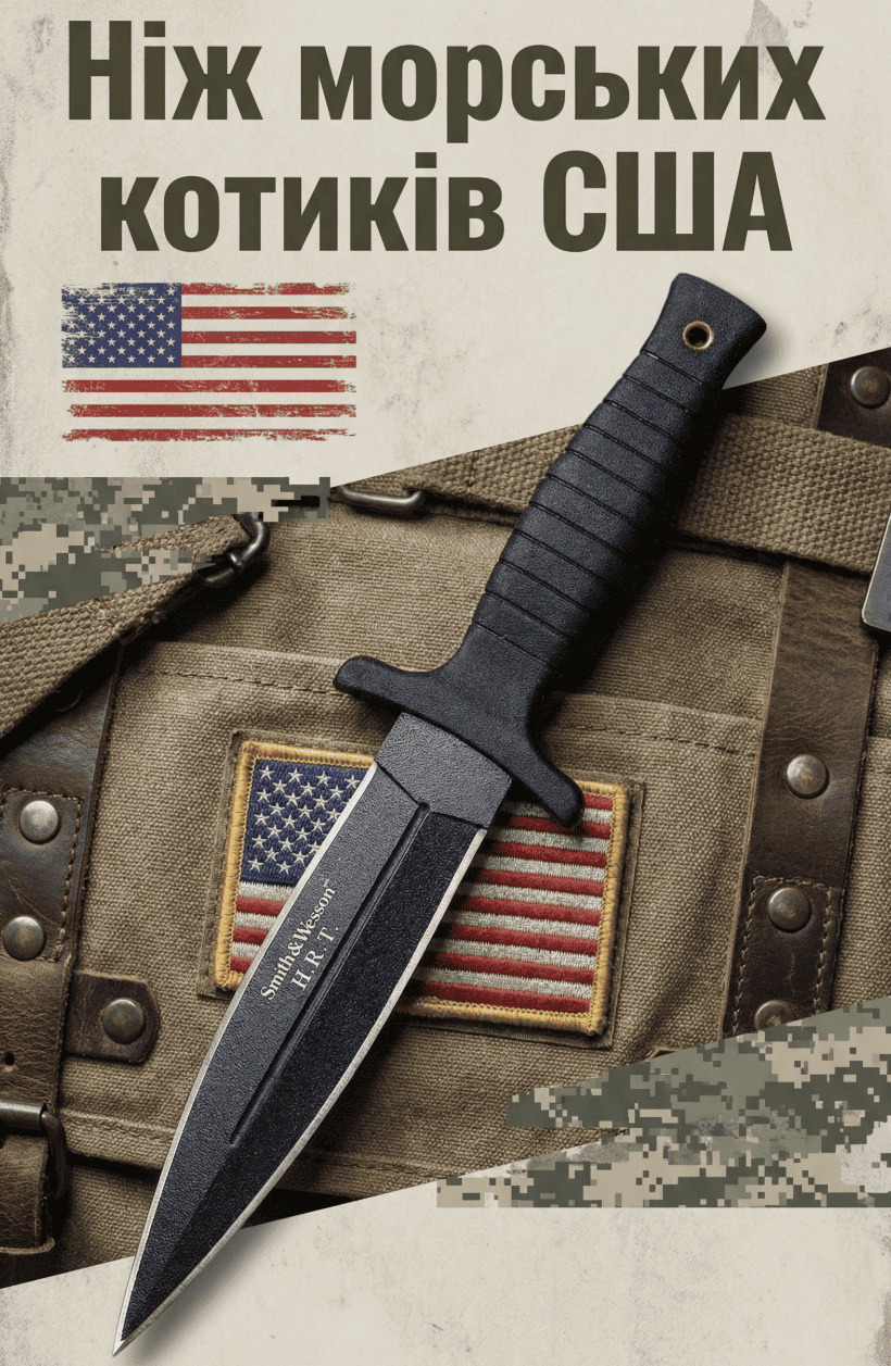 Легендарний тактичний ніж для найскладніших завдань!